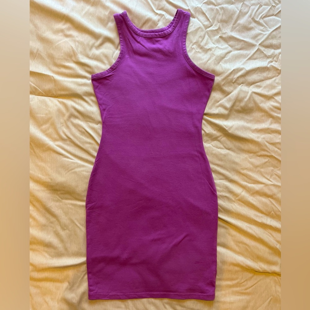 Wild Fable purple bodycon mini dress - size small